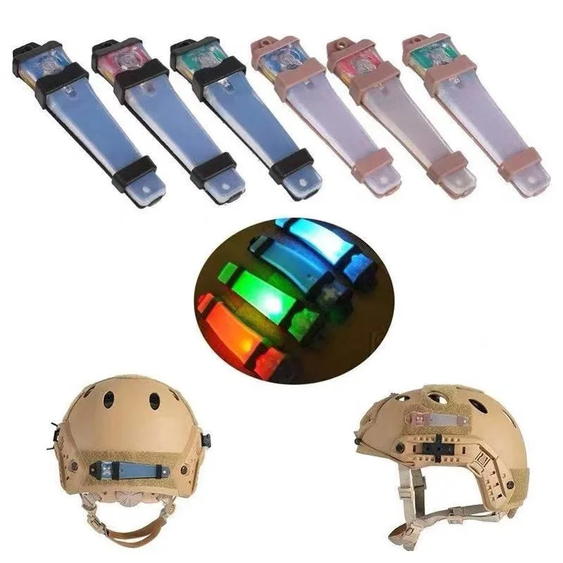 Outdoor Hunting Equipment - Tactical FMA Helmet Safety Flashing Light