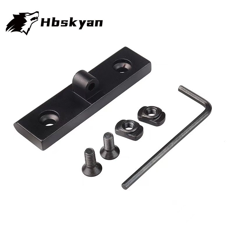 Bipod Rifle Mount - AR15 M-LOK Handguard Adapter - Low