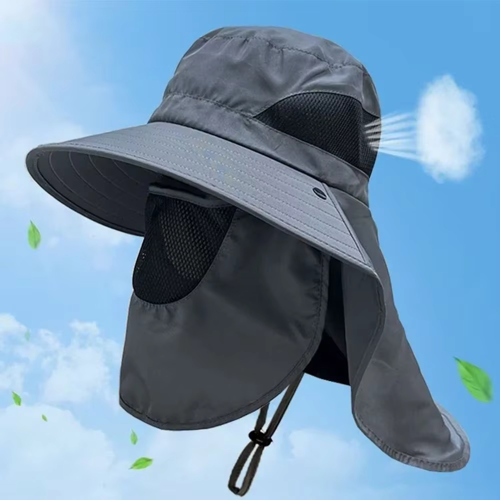 Mens Outdoor Hunting Hats - Summer Sun Hats UV Protection Outdoor