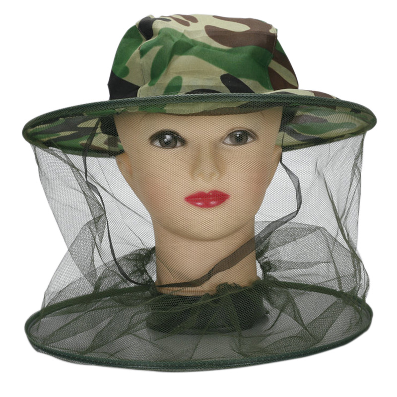 Mens Outdoor Hunting Hats - Anti Mosquito Fishing Cap Insect Mosquito