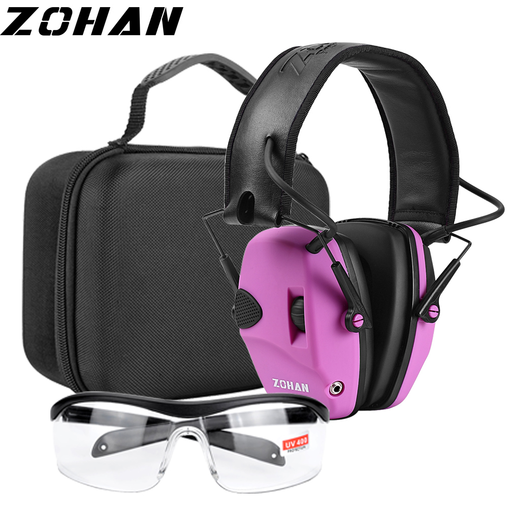 Shooting Ear Muff - ZOHAN Shooting Headphones Soundproof Earmuffs Tactical