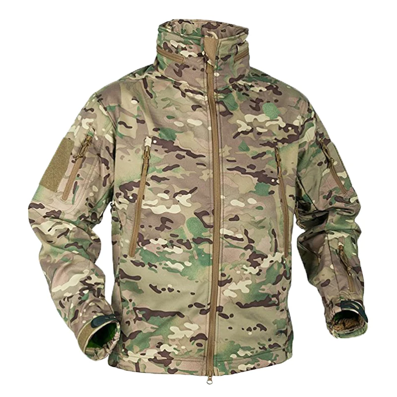 Outdoor Hunting Fleece - Men's Winter Autumn Softshell Fleece Jackets