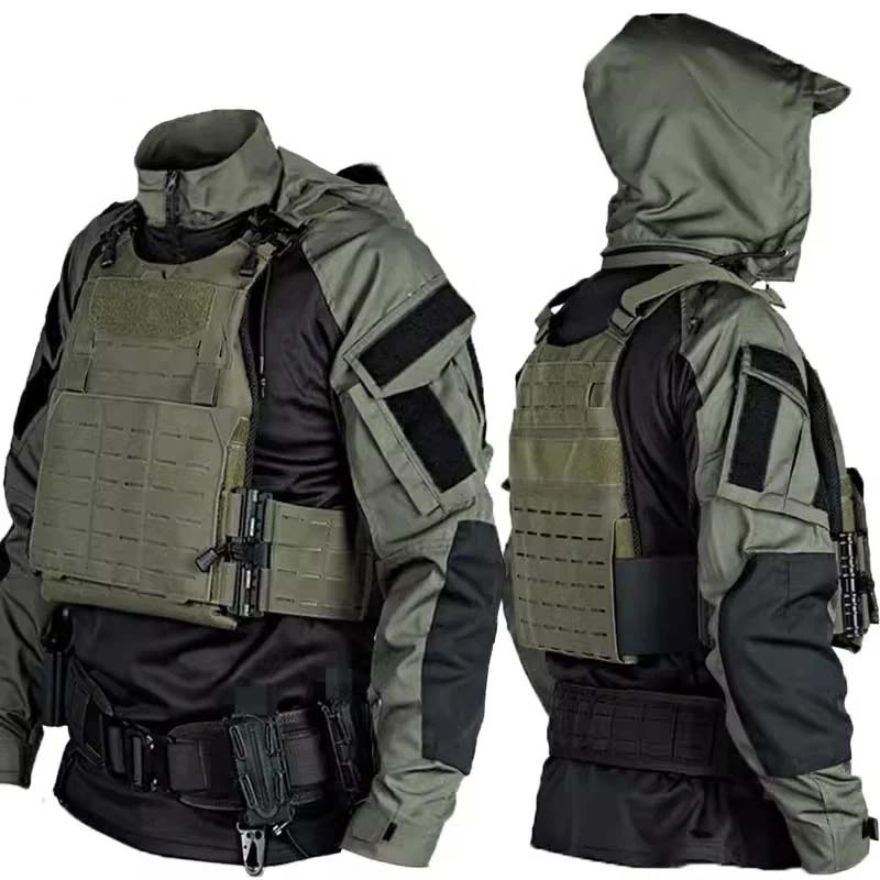 Hunting Outdoor - Men's CP Camo Tactical Combat Shirt