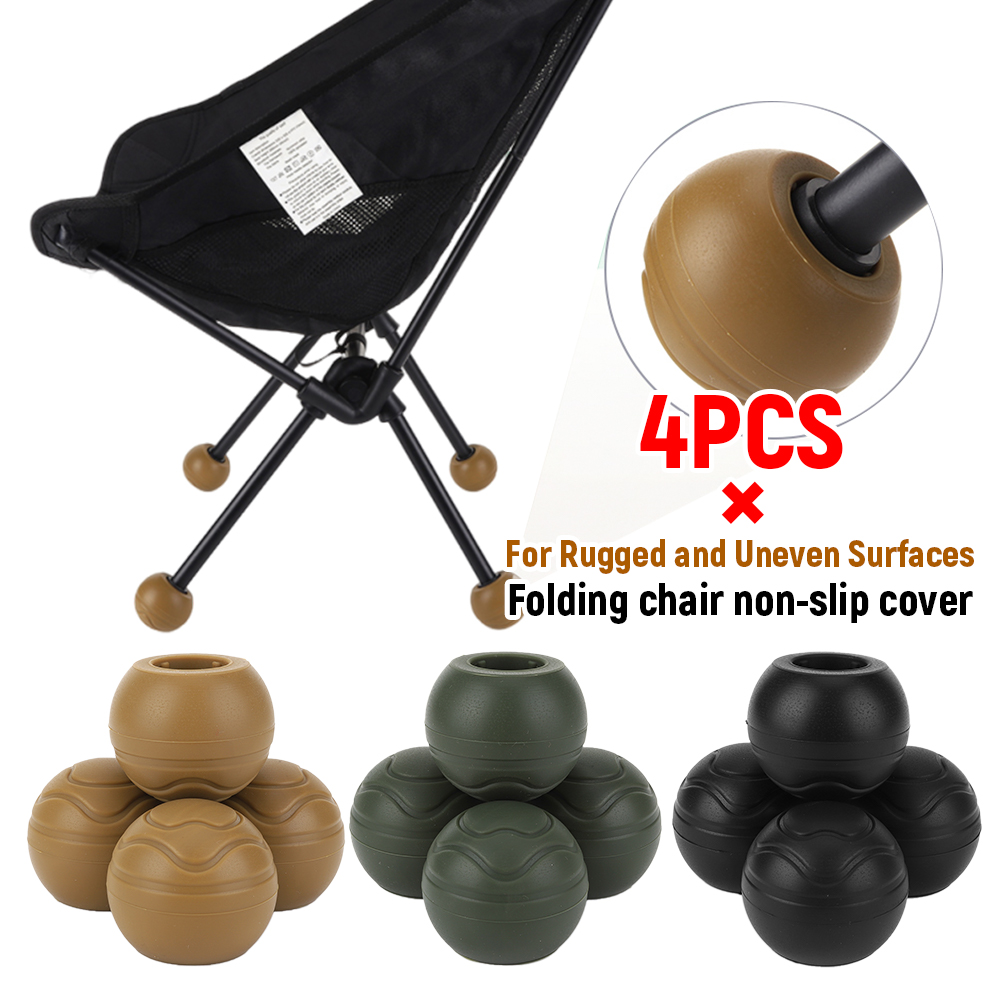 Outdoor Hunting Chair - 4Pcs Outdoor Chair Leg Tips Ball