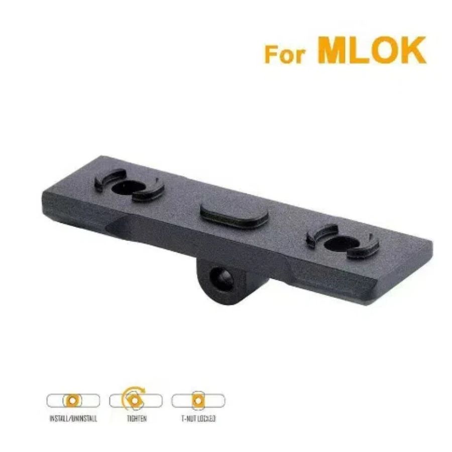 Bipod Rifle Mount - Outdoor Tactical MLOK Keymod Bipod Mount
