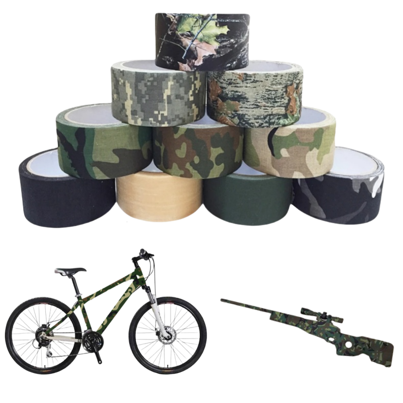 Outdoor Hunting Rifle - 5M/10M Multi-functional Camo Tape Self-adhesive Camouflage