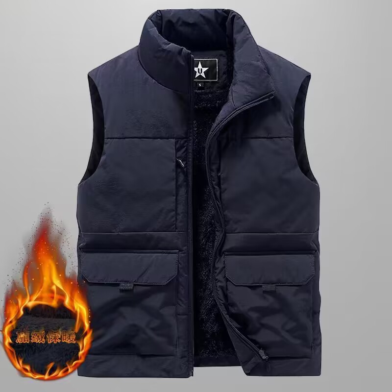 Winter Men's Cargo Hunting Ves - Outdoor Hunting Fleece recension och pris
