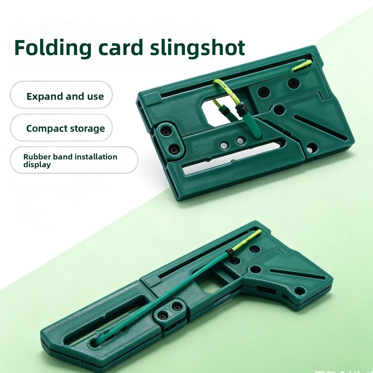Foldable Card Slingshot Portab - Outdoor Hunting Products recension och pris