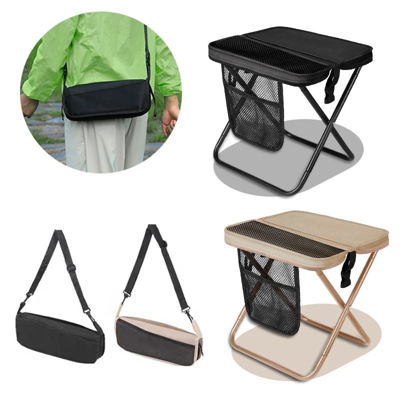 Foldable Backpack Stool Portab - Outdoor Hunting Chair recension och pris