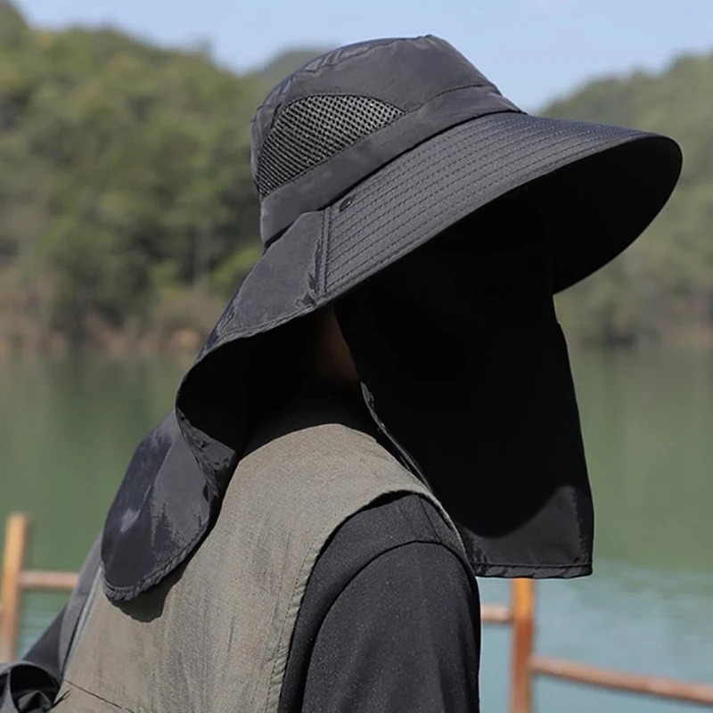 Summer Sun Hats UV Protection  - Mens Outdoor Hunting Hats recension och pris