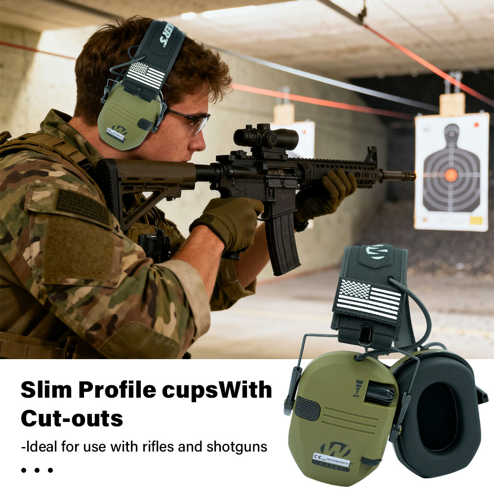 Outdoor hunting/shooting earmu - Shooting Ear Muff recension och pris