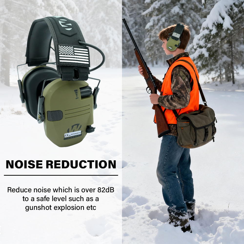 Outdoor hunting/shooting earmu - Shooting Ear Muff recension och pris