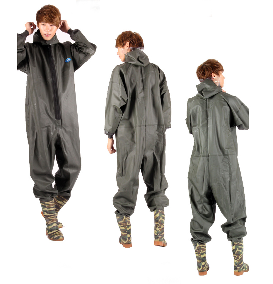Man Women Waterproof Wader Sui - Outdoor Hunting Overalls recension och pris