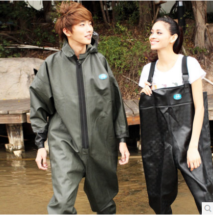Man Women Waterproof Wader Sui - Outdoor Hunting Overalls recension och pris