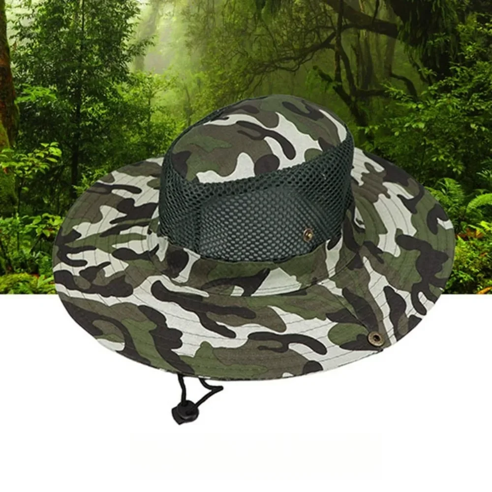 Camouflage Mesh Bucket Hats Wi - Mens Outdoor Hunting Hats recension och pris