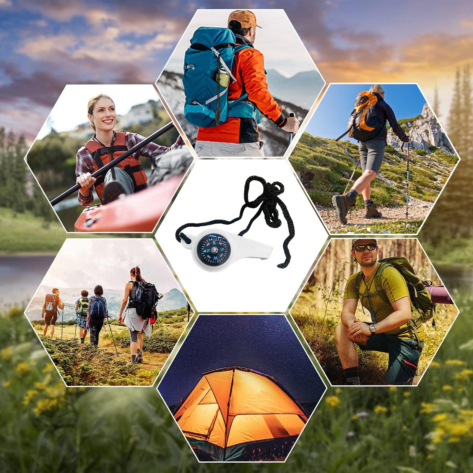 Safety Whistle Multi-Functiona - Hunting Outdoor Gear recension och pris