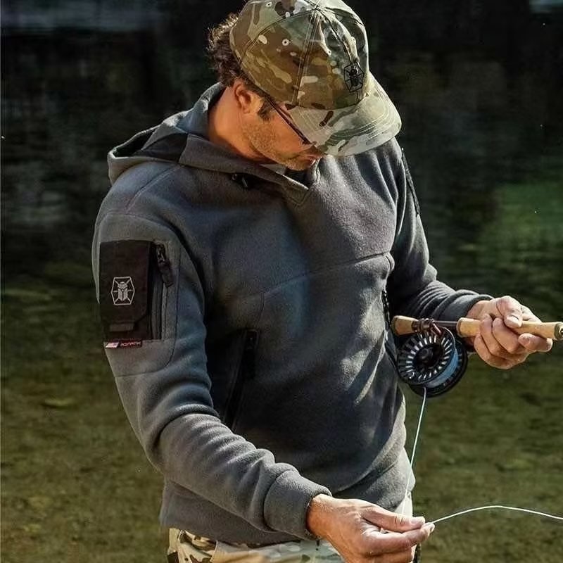 Men Winter Thermal Fleece Outd - Outdoor Hunting Fleece recension och pris