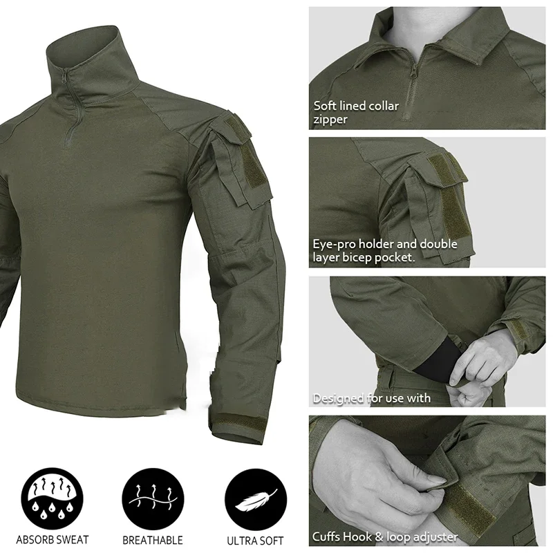 Outdoor tactical suit, camoufl - Outdoor Hunting Overalls recension och pris