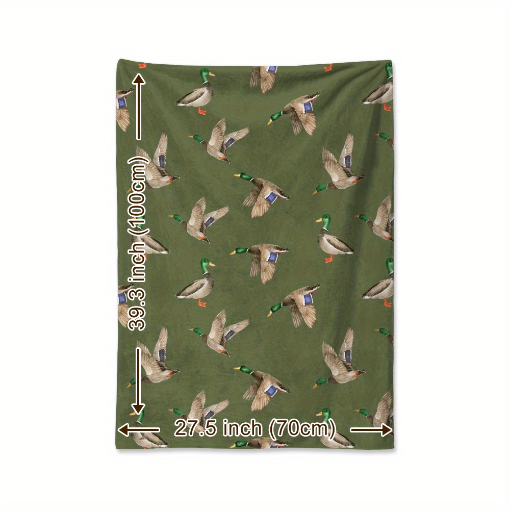 Mallard Duck Fleece Blanket Hu - Outdoor Hunting Fleece recension och pris