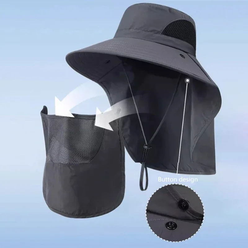 Summer Sun Hats UV Protection  - Mens Outdoor Hunting Hats recension och pris