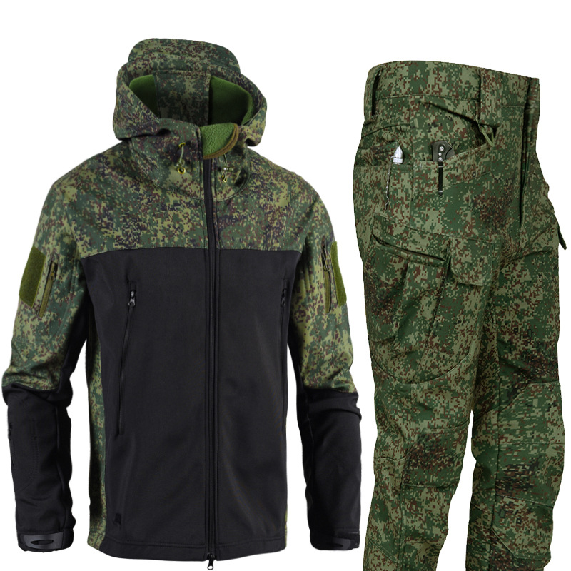 Men's 3-in-1 Shark Skin Softsh - Outdoor Hunting Fleece recension och pris