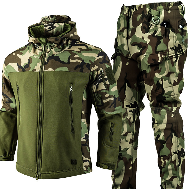 Men's 3-in-1 Shark Skin Softsh - Outdoor Hunting Fleece recension och pris