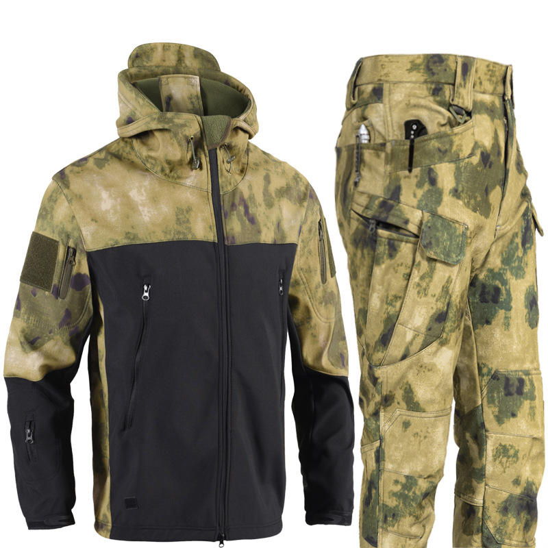 Men's 3-in-1 Shark Skin Softsh - Outdoor Hunting Fleece recension och pris