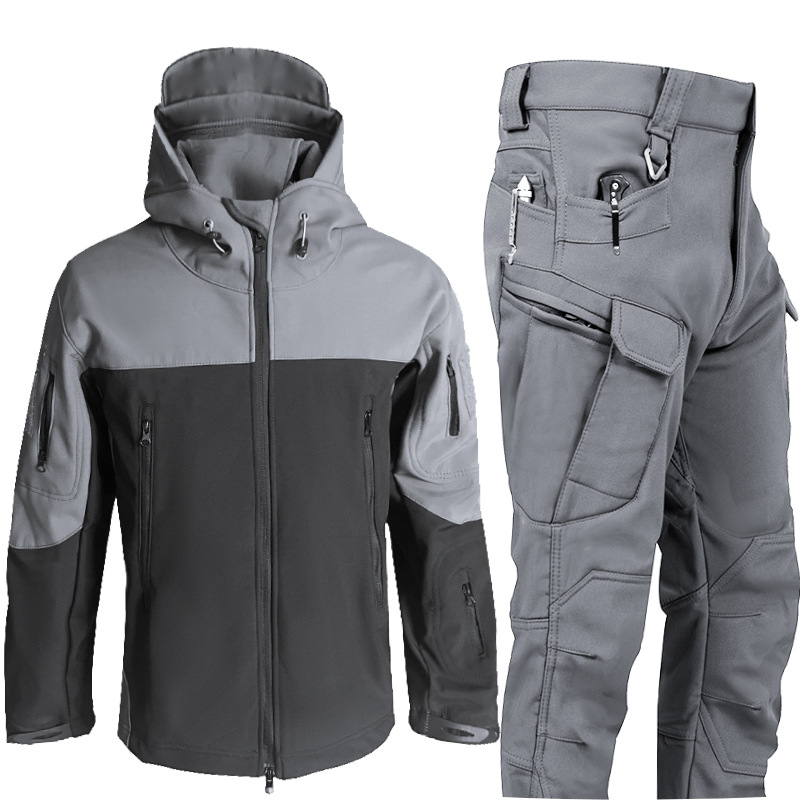 Men's 3-in-1 Shark Skin Softsh - Outdoor Hunting Fleece recension och pris
