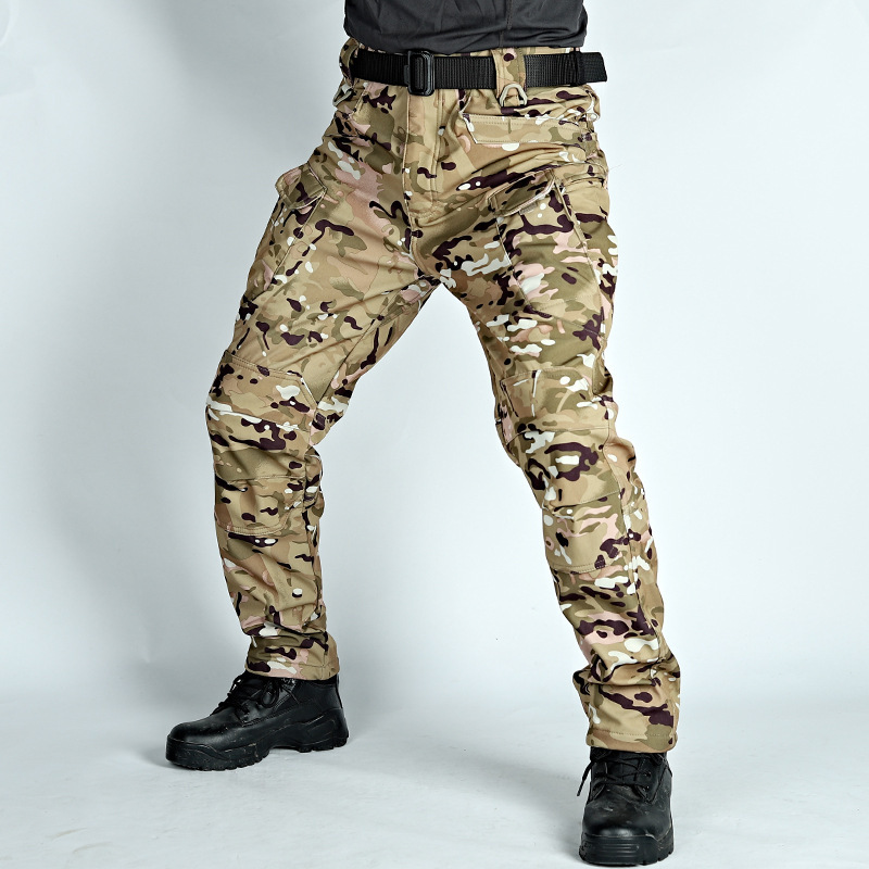 Men Tactical Cargo Pants Camou - Outdoor Hunting Overalls recension och pris
