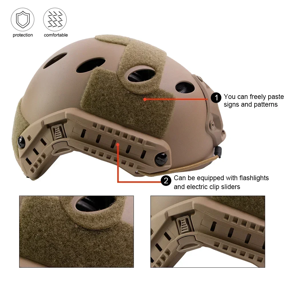 Hilo FAST Riot Helmet Quick Ta - Outdoor Hunting Equipment recension och pris