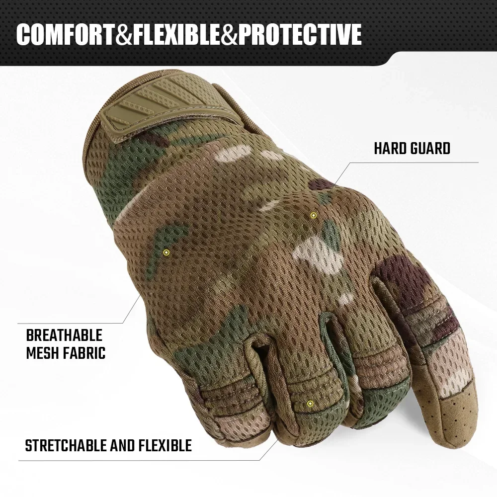 Camo Touch Screen Tactical Glo - Outdoor Hunting Gloves recension och pris