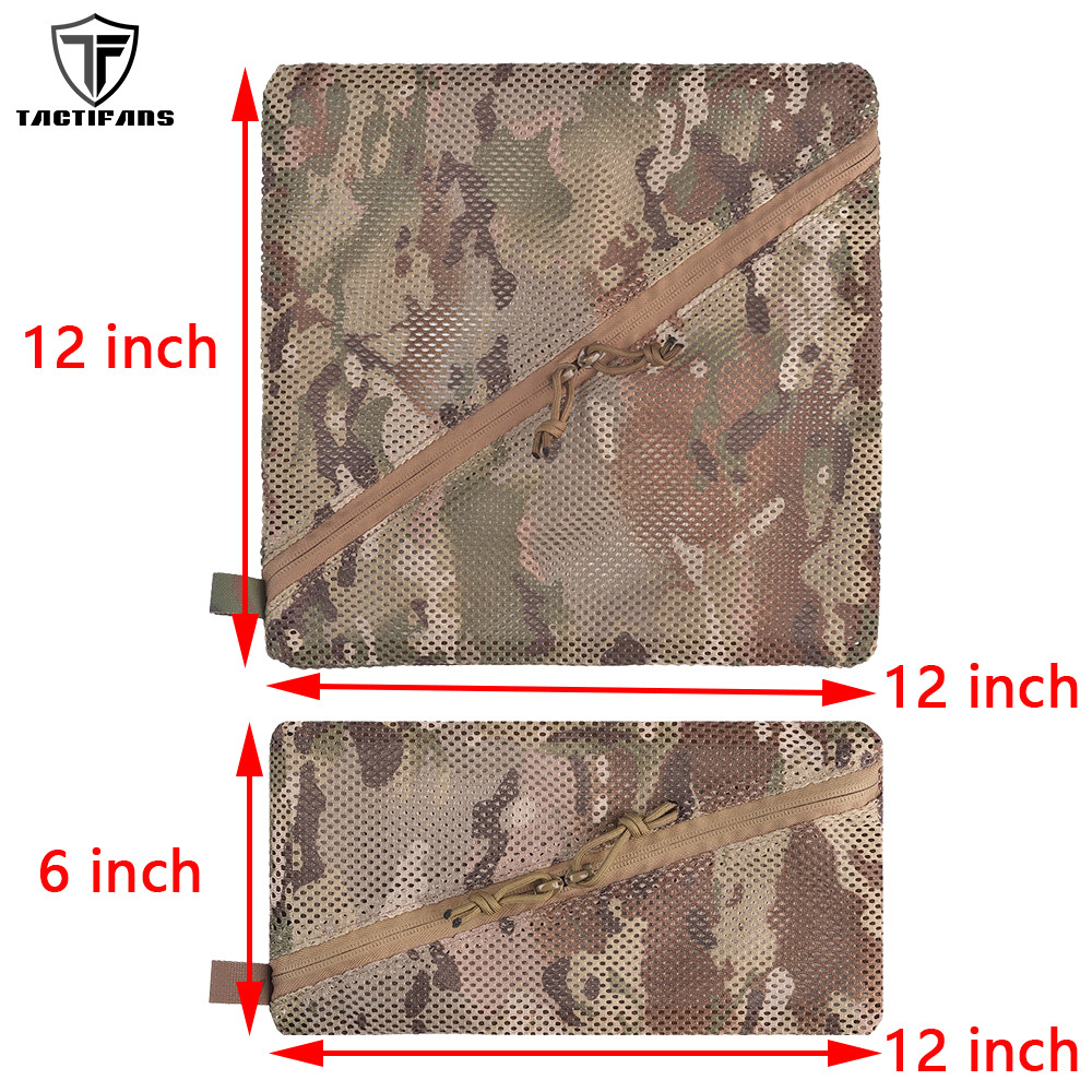 Tactical Mesh EDC Pouch Bag Ut - Hunting Outdoor Gear recension och pris