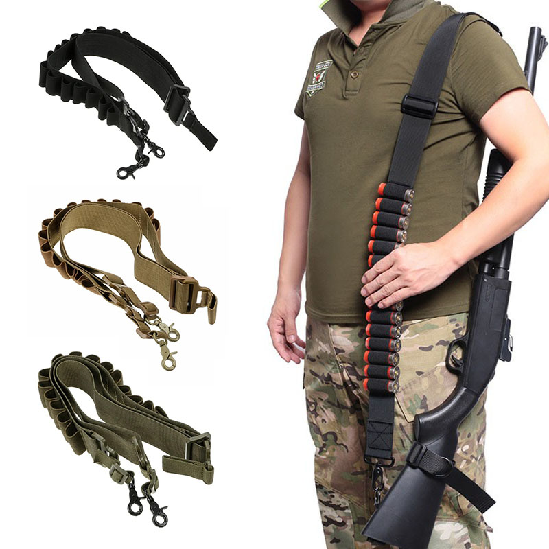 15 Rounds Ammo Shell Belt Rifl - Outdoor Hunting Rifle recension och pris