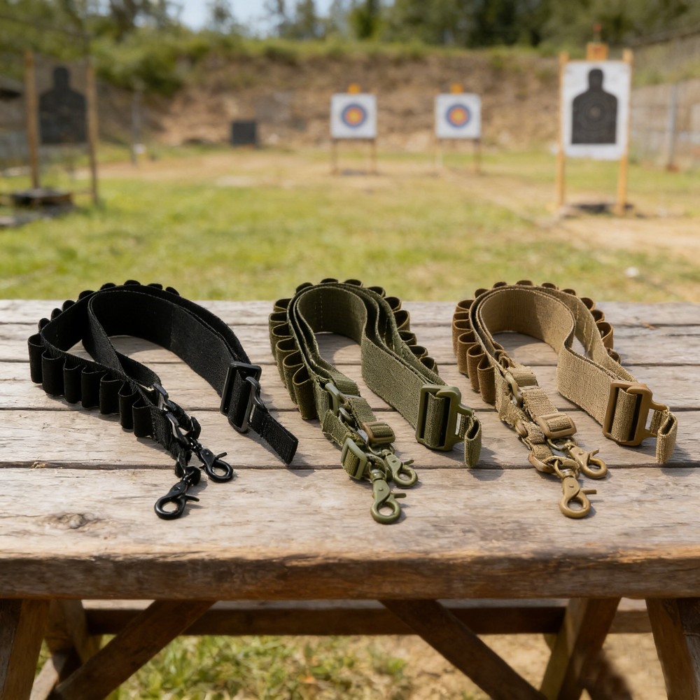 15 Rounds Ammo Shell Belt Rifl - Outdoor Hunting Rifle recension och pris