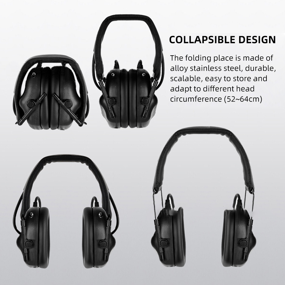 BOOIU Tactical Electronic Shoo - Shooting Ear Muff recension och pris