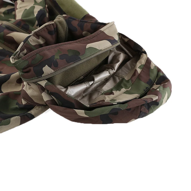 Men's Winter Autumn Softshell  - Outdoor Hunting Fleece recension och pris
