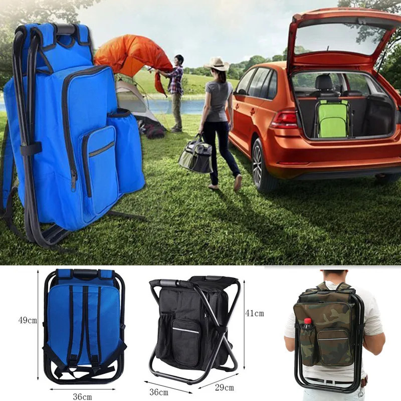 2 in 1 Folding Fishing Chair B - Outdoor Hunting Chair recension och pris