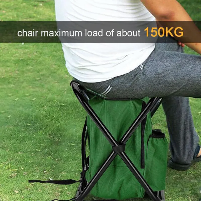 2 in 1 Folding Fishing Chair B - Outdoor Hunting Chair recension och pris