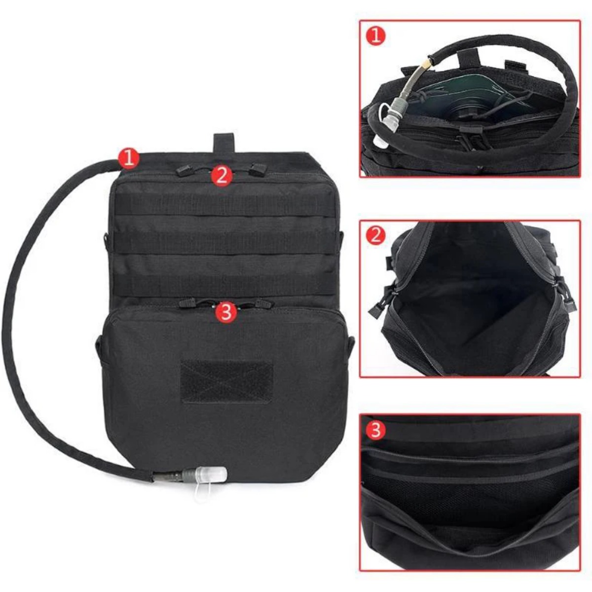 Outdoor Molle Bag Camping Hydr - Outdoor Hunting Equipment recension och pris