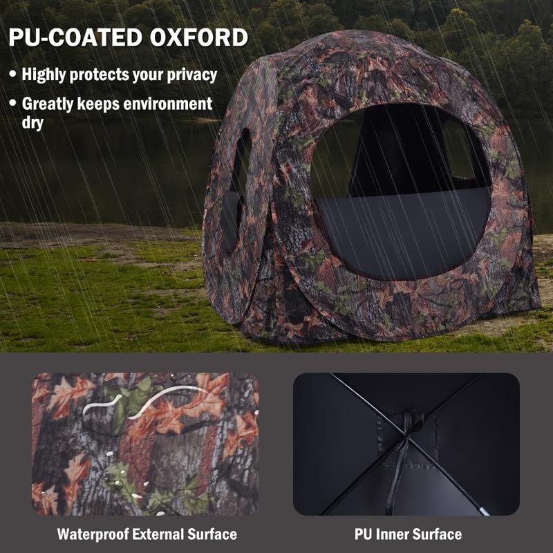 3 Person Pop Up Hunting Tent,  - Hunting Outdoor recension och pris