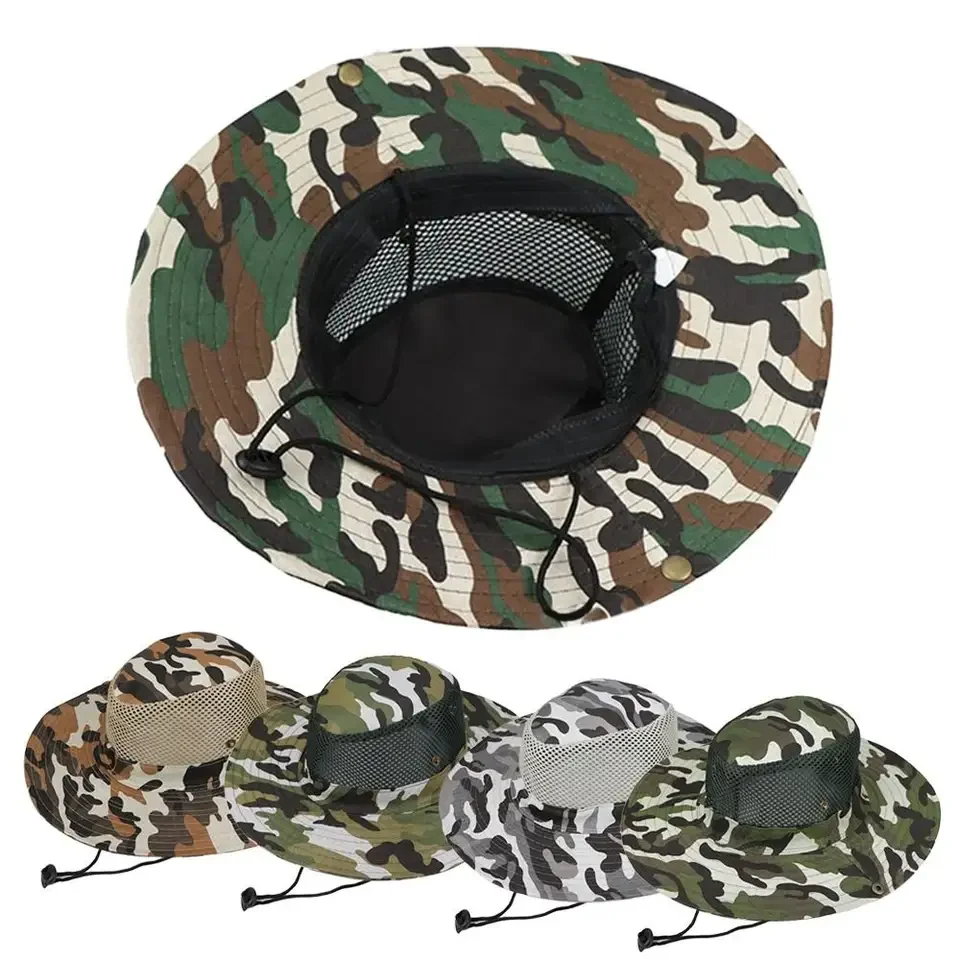Fishing UV Protection Camoufla - Mens Outdoor Hunting Hats recension och pris