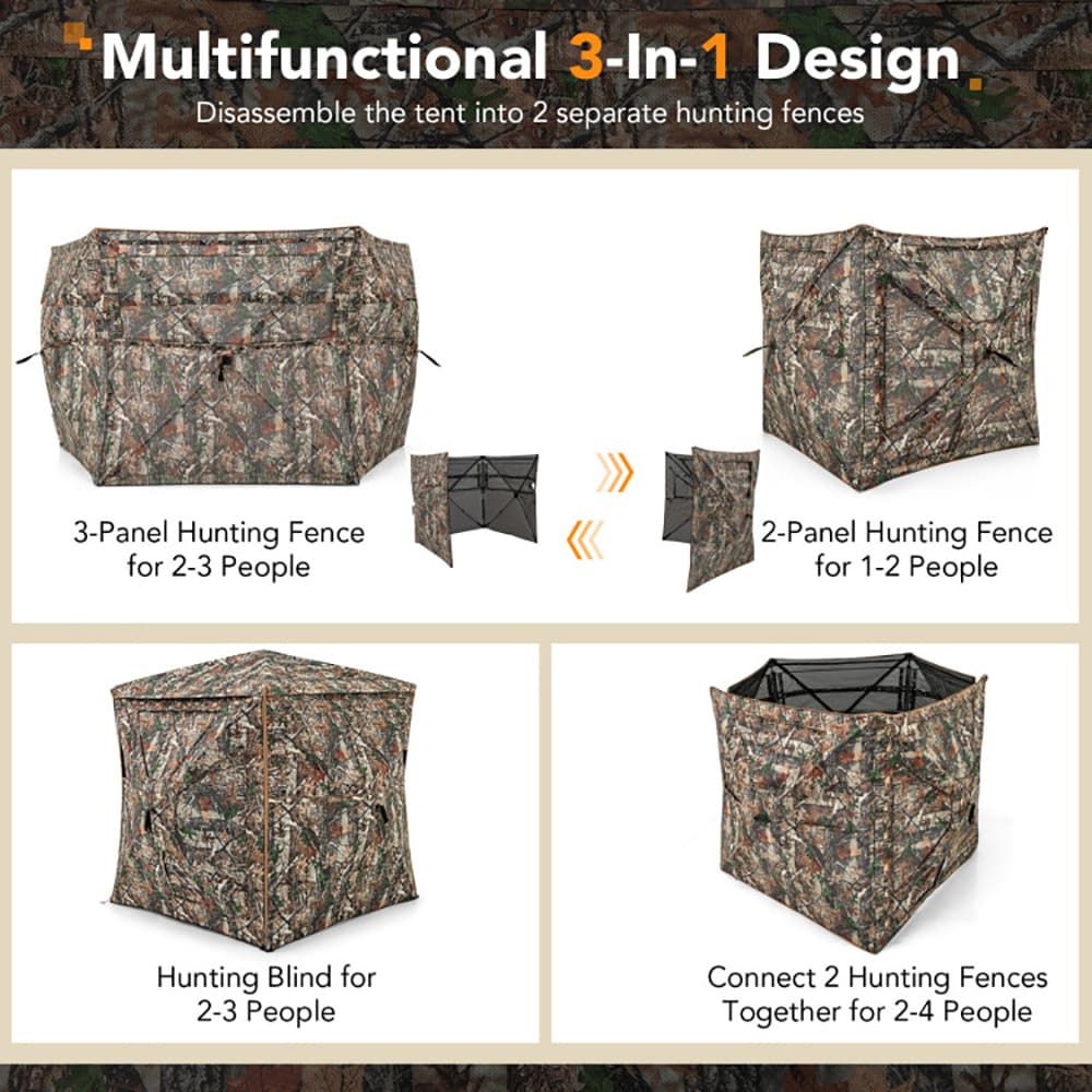 5-in-1 Detachable Hunting Blin - Hunting Outdoor recension och pris