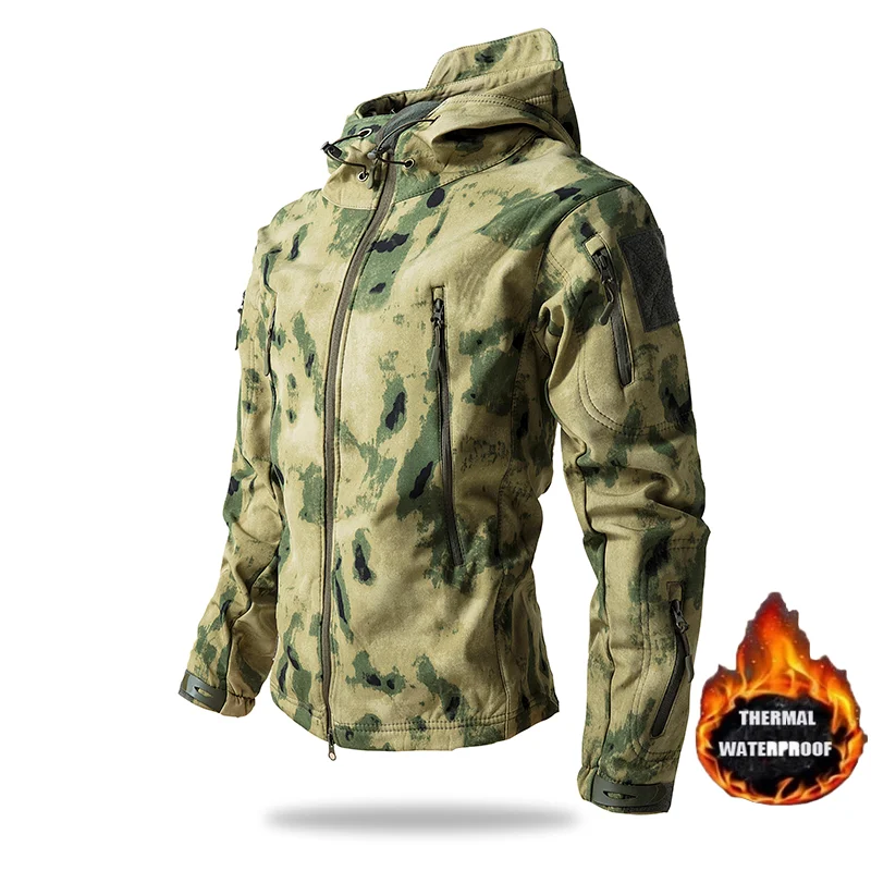 Winter Military Shark Skin Sof - Outdoor Hunting Fleece recension och pris