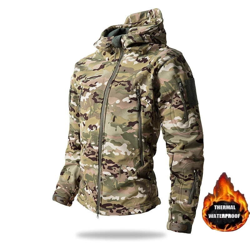 Winter Military Shark Skin Sof - Outdoor Hunting Fleece recension och pris