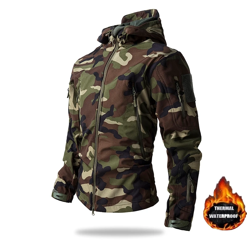 Winter Military Shark Skin Sof - Outdoor Hunting Fleece recension och pris