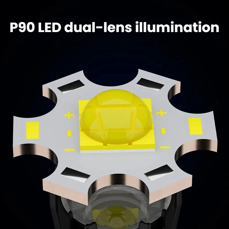 High-power P90 LED Flashlight  - Hunting Outdoor recension och pris