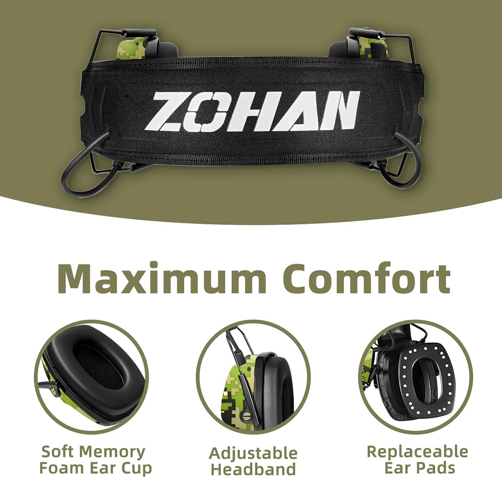 ZOHAN 5.0 Bluetooth Electronic - Shooting Ear Muff recension och pris