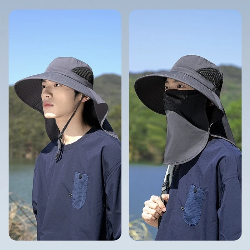 Summer Sun Hats UV Protection  - Mens Outdoor Hunting Hats recension och pris
