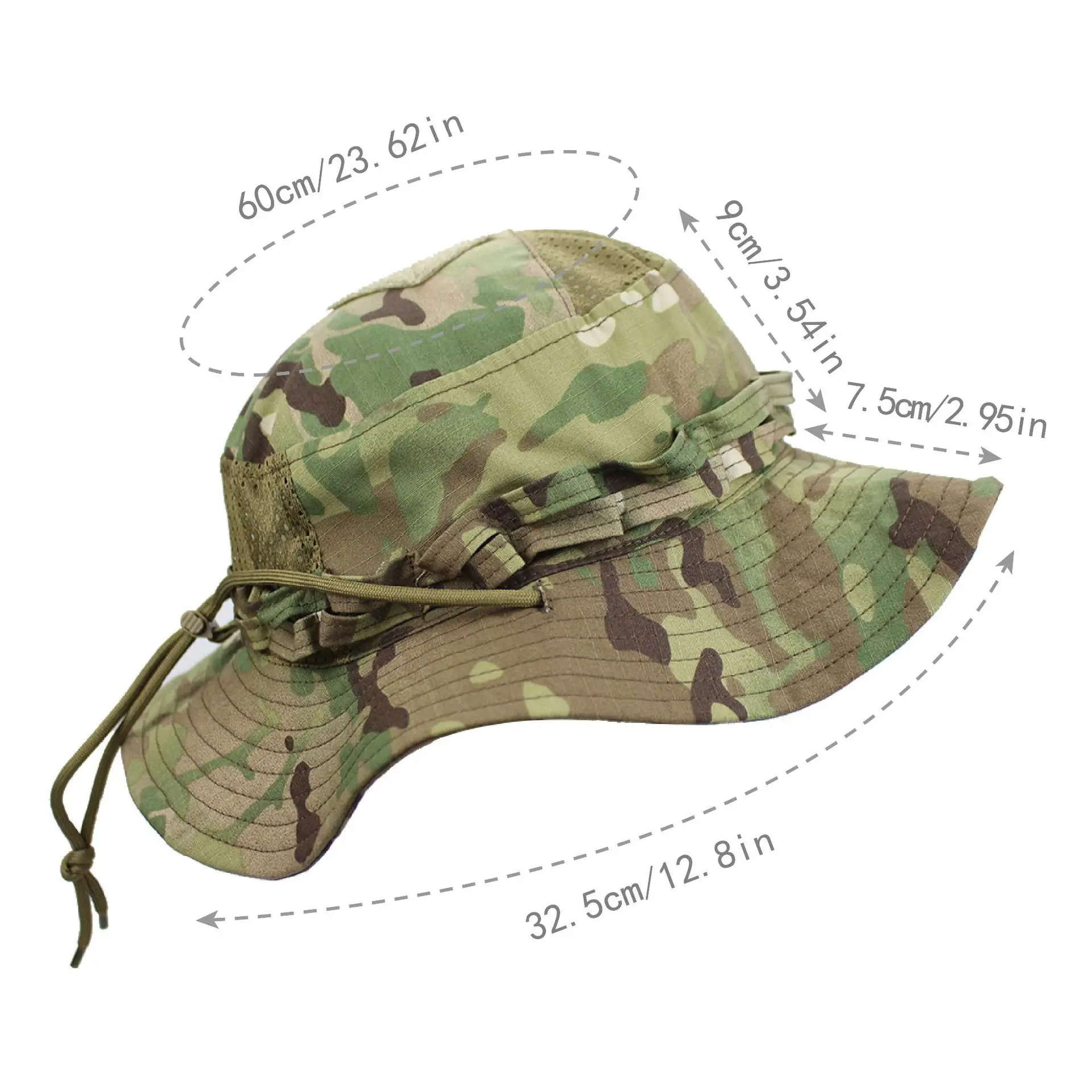 New Tactical Camouflage Boonie - Mens Outdoor Hunting Hats recension och pris