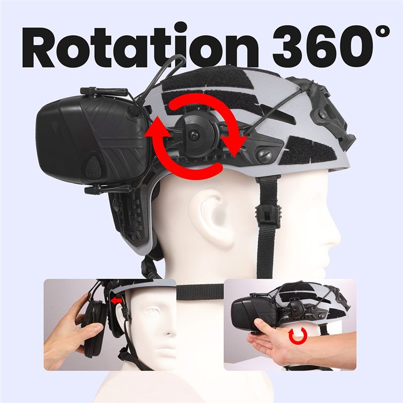 A01E-Outdoor Tactical Electron - Shooting Ear Muff recension och pris
